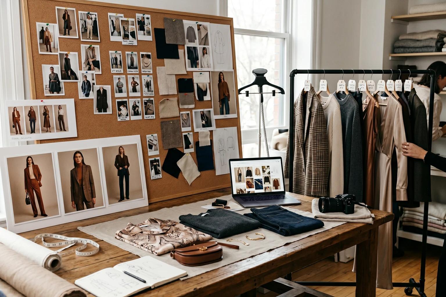 How to launch a fashion collection when product photos are still incomplete
